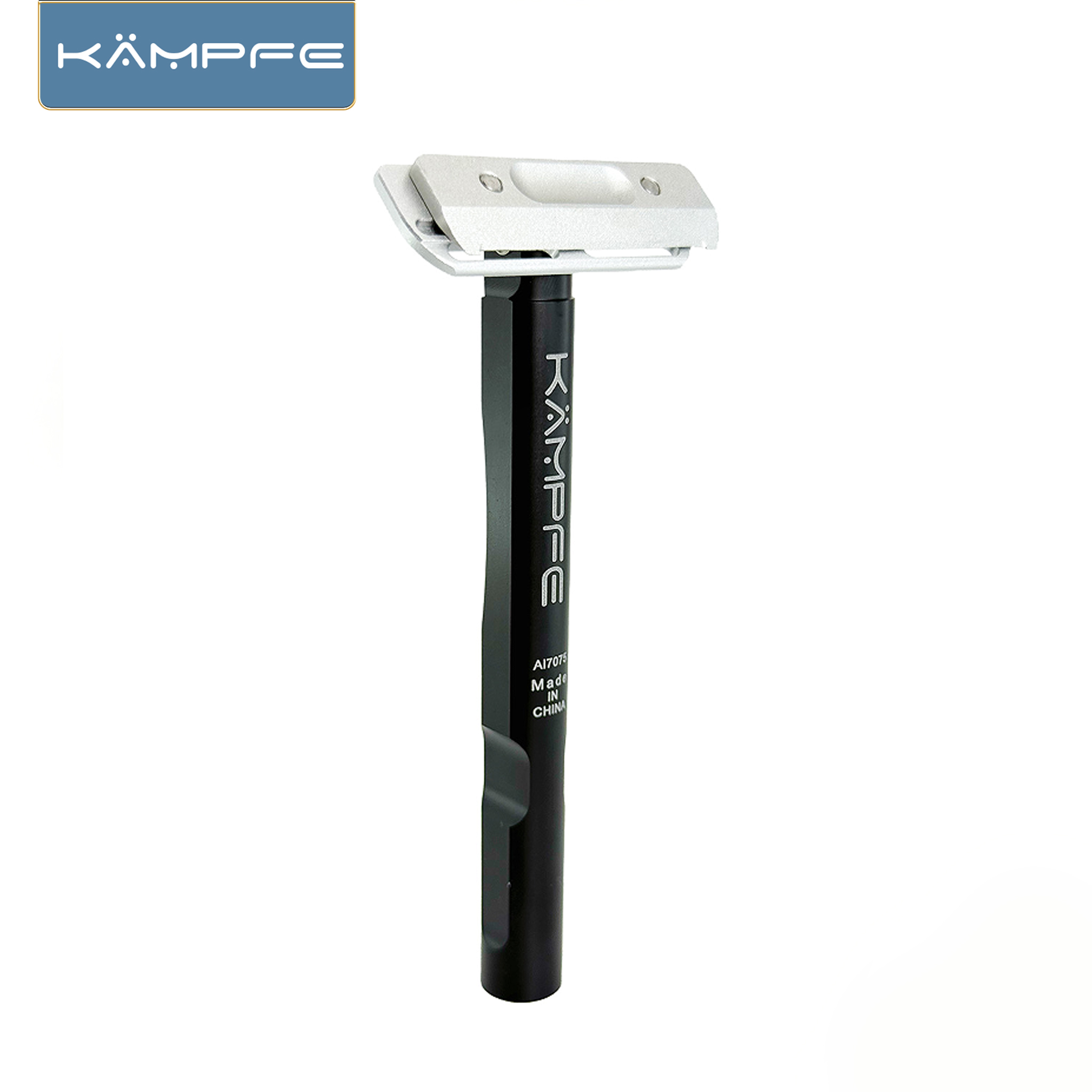 Men'S Grooming Tool - KAMPFE Aluminum CNC Carving Single Blade