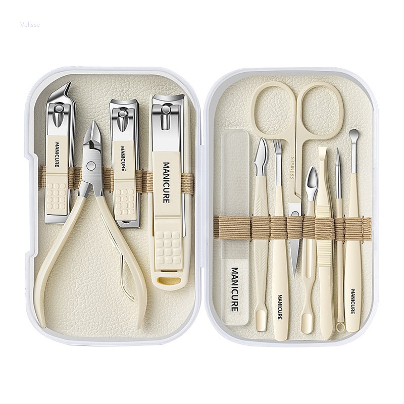 Men'S Grooming Gift Box - 12PC Complete Manicure Pedicure Tool Set