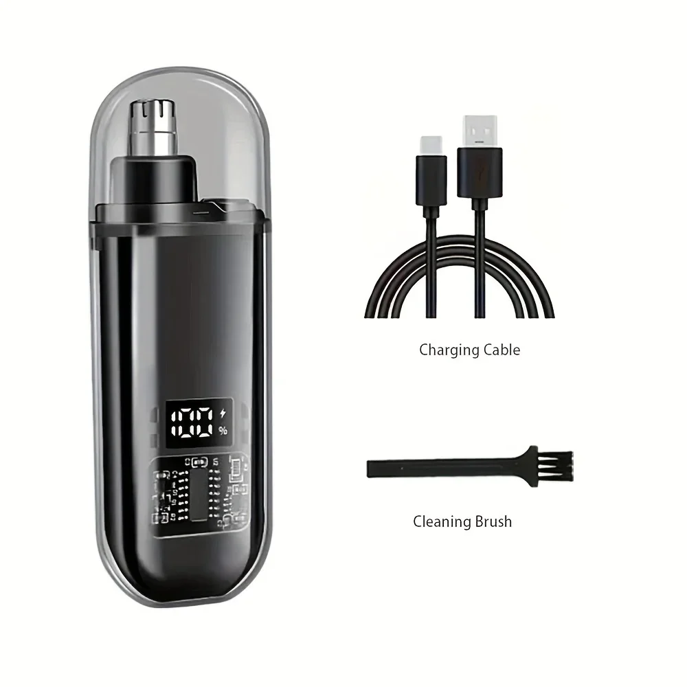 Men'S Grooming Tips - USB C Rechargeable Nose And Ear