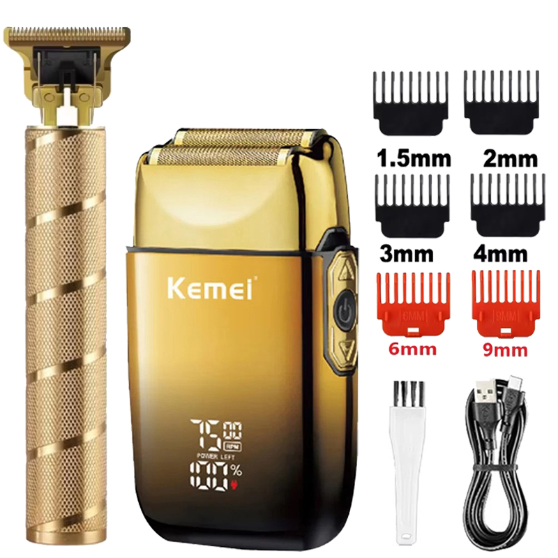 Men'S Grooming Boxes - Kemei KM-TX10 T9 Hair Trimmer Electric