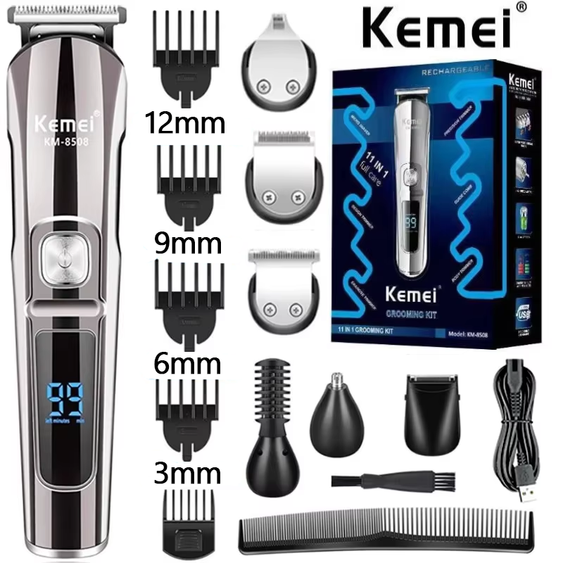 Men'S Grooming Boxes - Kemei Professional Multifunction Beard Hair Trimmer