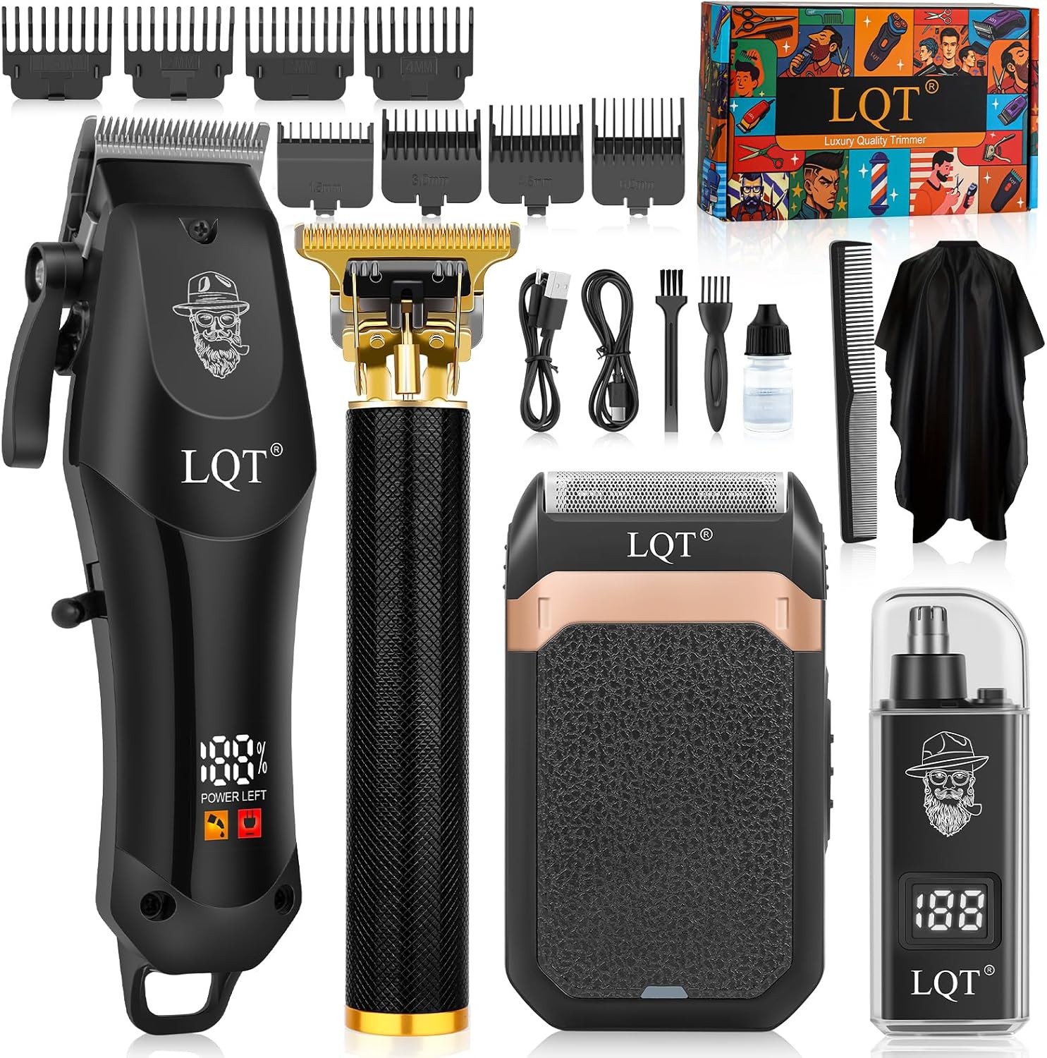 Men'S Grooming Images - 4-in-1 Cordless Grooming Kit for Men: