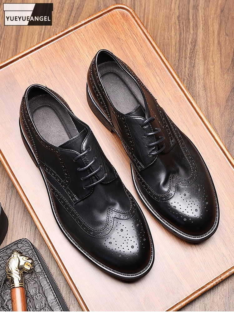 British Style Men Handmade Cow - Men'S Grooming Tips 评论和价格