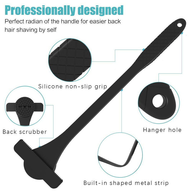 Flexible Long Handle Back Shav - Men'S Grooming Tool 评论和价格