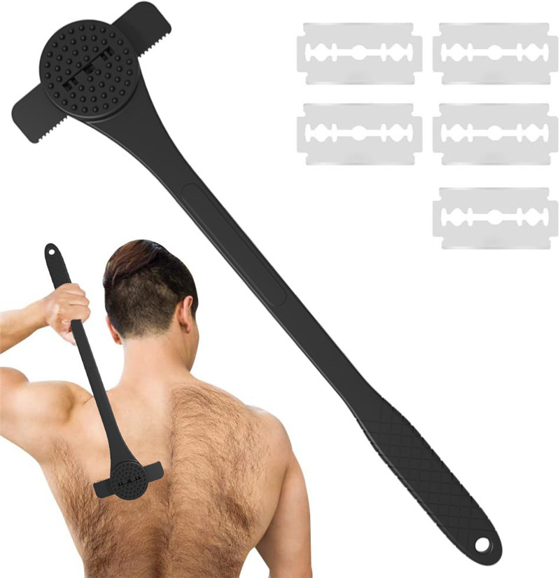Flexible Long Handle Back Shav - Men'S Grooming Tool 评论和价格
