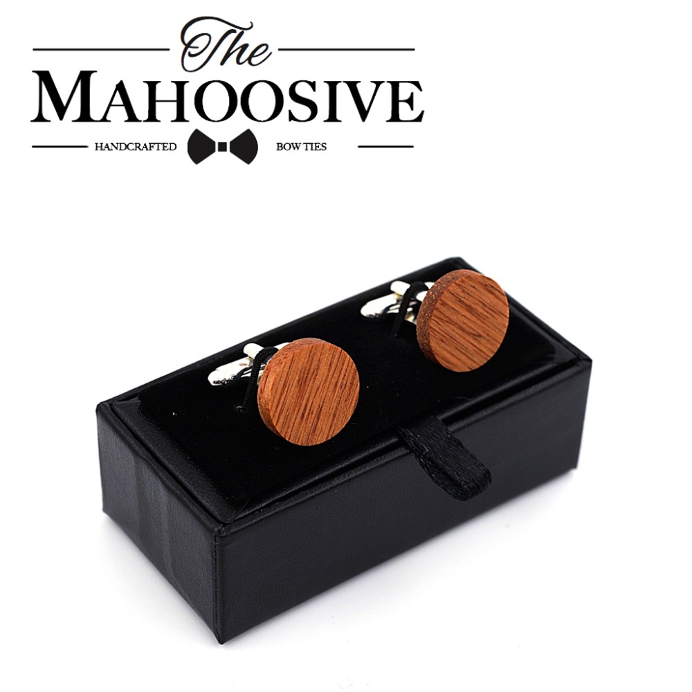 MAHOOSIVE Wooden Cufflinks Wed - Men'S Grooming Boxes 评论和价格