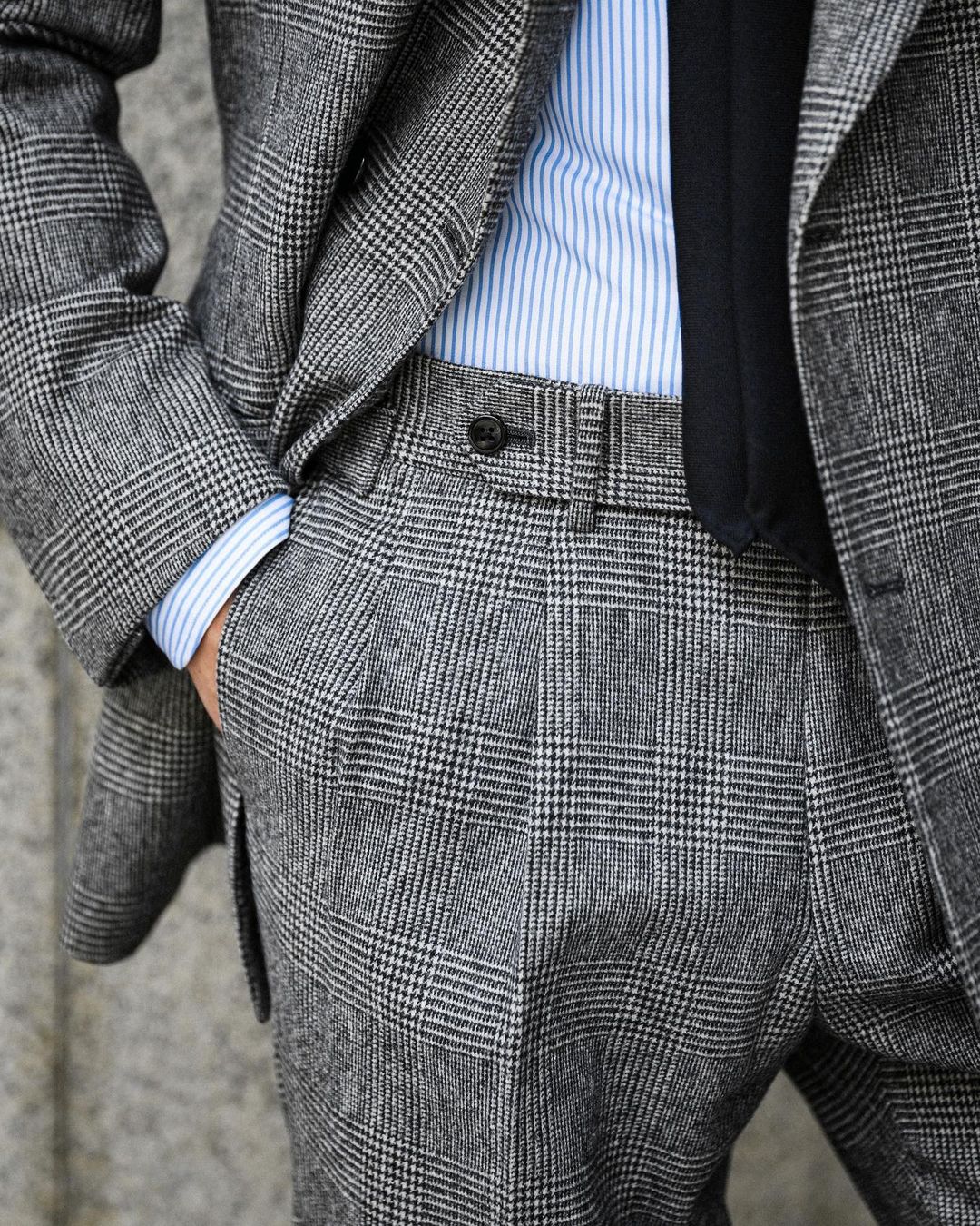 Business Plaid Men Suit 2 Piec - Men'S Grooming Daily 评论和价格