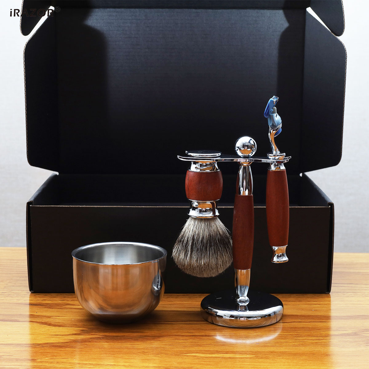 iRAZOR Luxury Men's 5 Blade Ra - Men'S Grooming Gift Box 评论和价格