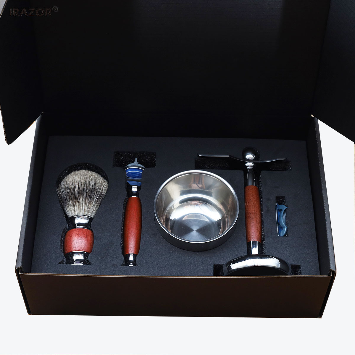 iRAZOR Luxury Men's 5 Blade Ra - Men'S Grooming Gift Box 评论和价格