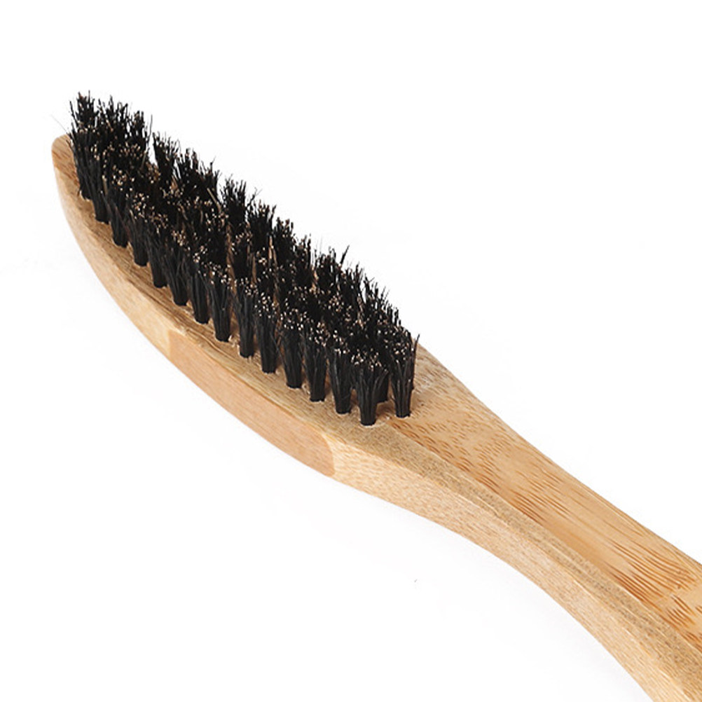 2Pcs Portable Beard Brush for  - Men'S Grooming Tool 评论和价格