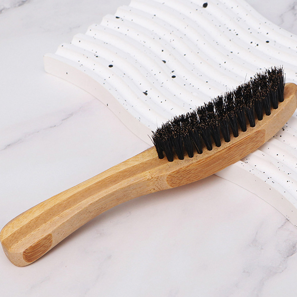 2Pcs Portable Beard Brush for  - Men'S Grooming Tool 评论和价格