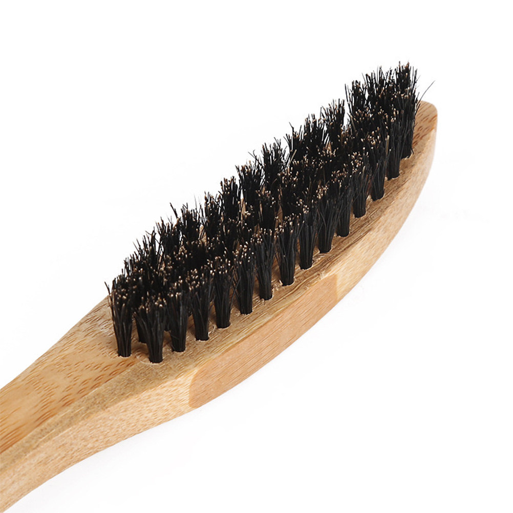 2Pcs Portable Beard Brush for  - Men'S Grooming Tool 评论和价格