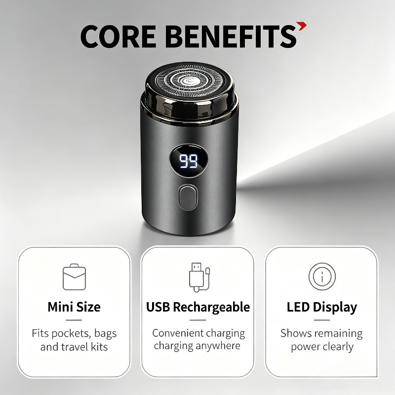 USB Rechargeable Waterproof El - Men'S Grooming Boxes 评论和价格