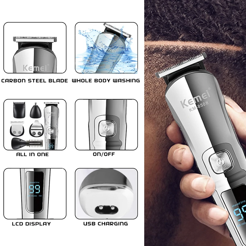 Kemei Professional Multifuncti - Men'S Grooming Boxes 评论和价格